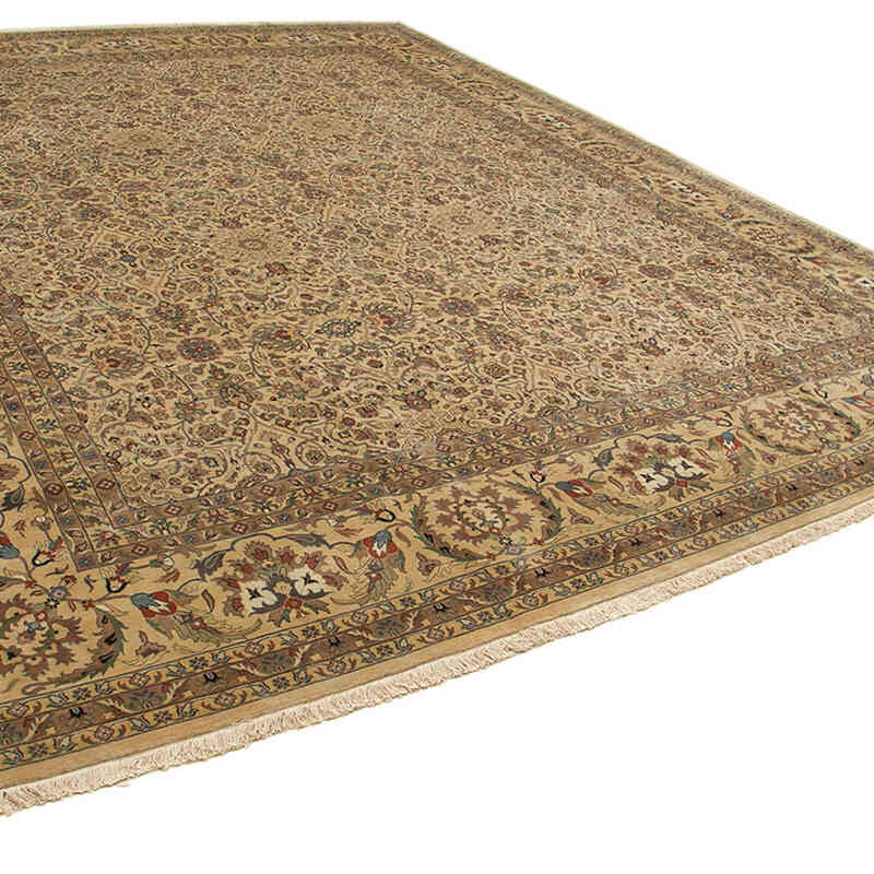 Nueva Alfombra Oushak Tejida a Mano - 367 cm x 455 cm - K0056537