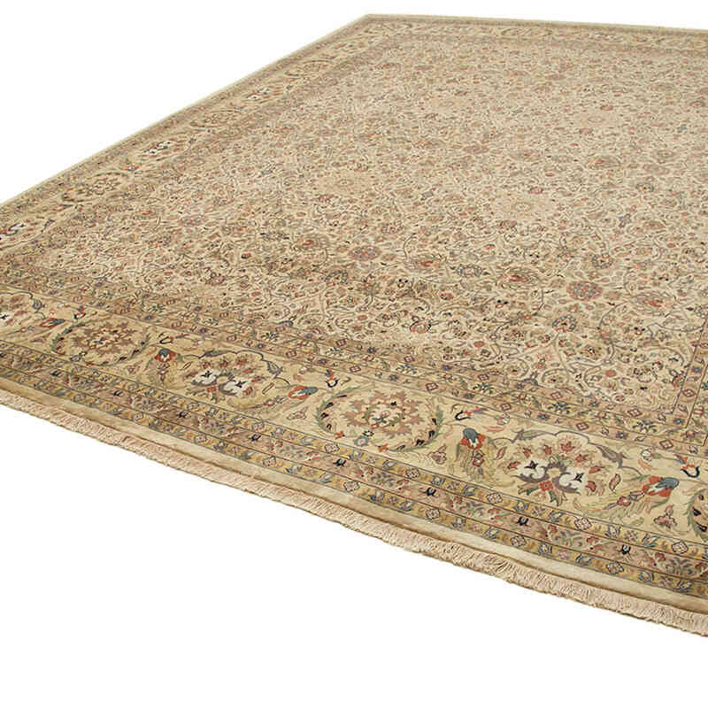 Nueva Alfombra Oushak Tejida a Mano - 367 cm x 455 cm - K0056537