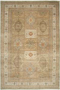 Green New Hand-Knotted Wool Oushak Rug - 12'  x 18' 2" (144" x 218")