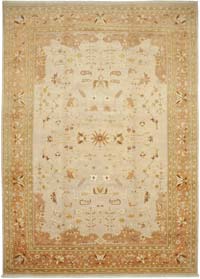 New Hand-Knotted Wool Oushak Rug - 12' 2" x 17' 4" (146" x 208")