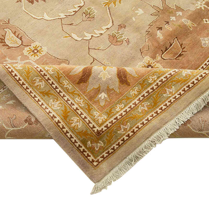 Nueva Alfombra Oushak Tejida a Mano - 370 cm x 528 cm - K0056541