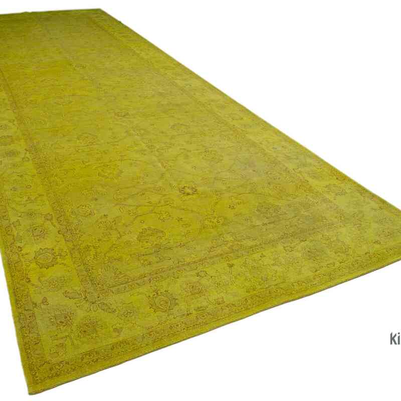 New Hand-Knotted Wool Oushak Rug - 7' 10" x 21' 1" (94 in. x 253 in.) - K0056543