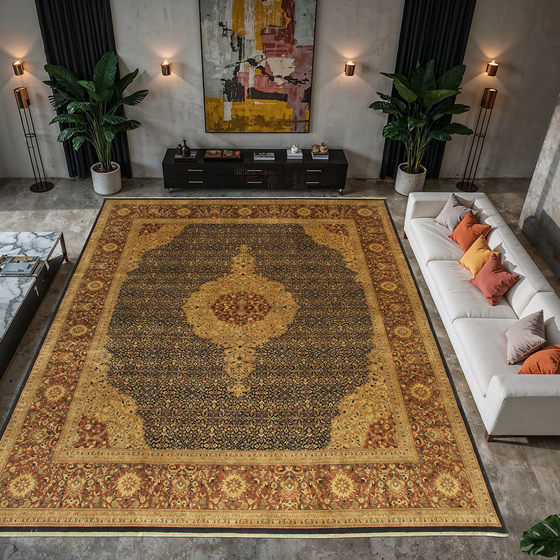 Yeni El Dokuma Uşak Halısı - 370 cm x 455 cm - K0056551