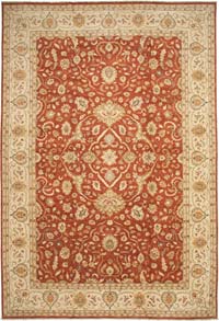 New Hand-Knotted Wool Oushak Rug - 12' 2" x 18' 1" (146" x 217")