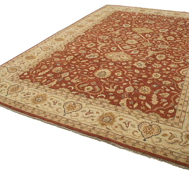 Yeni El Dokuma Uşak Halısı - 370 cm x 552 cm - K0056552