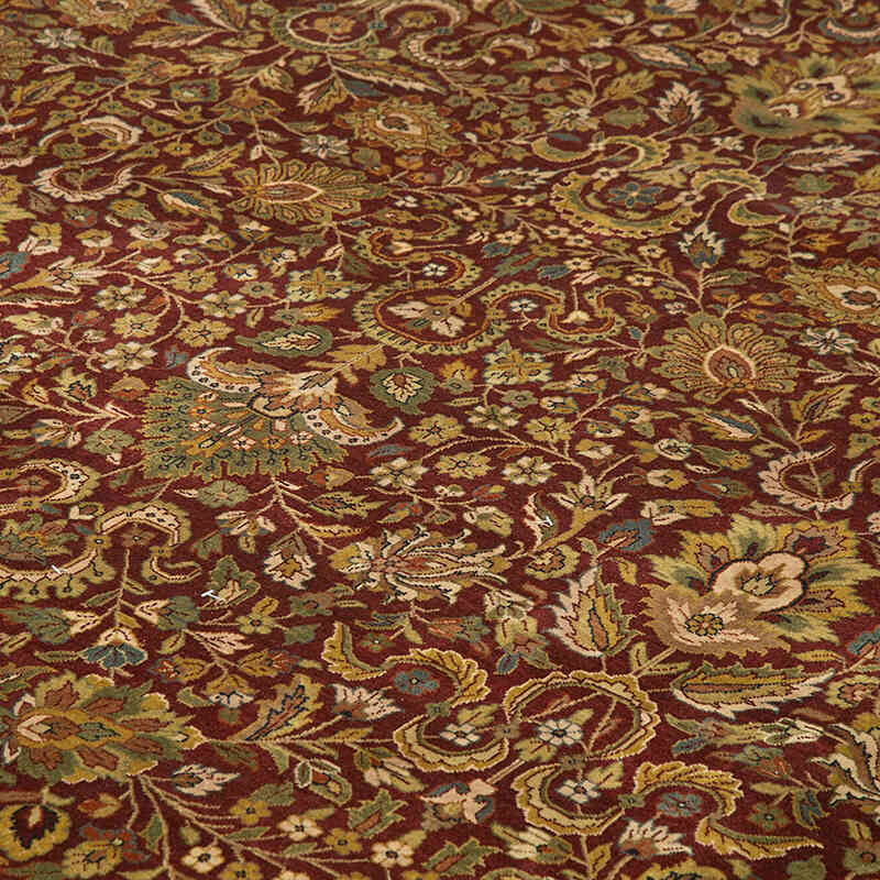 New Hand-Knotted Wool Oushak Rug - 12' 3" x 15' 2" (147" x 182") - K0056553