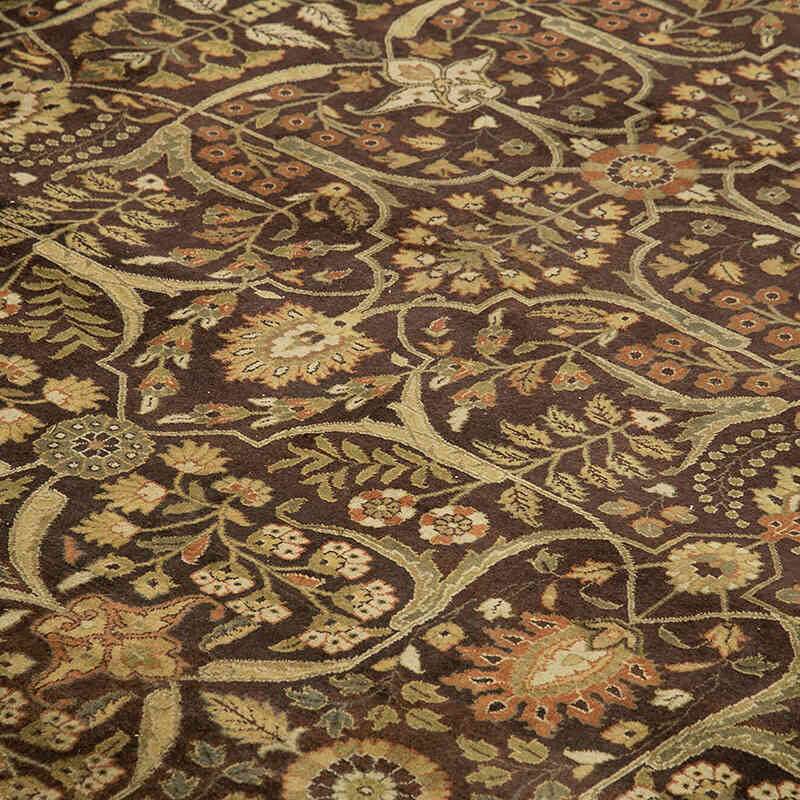 Nueva Alfombra Oushak Tejida a Mano - 377 cm x 482 cm - K0056559