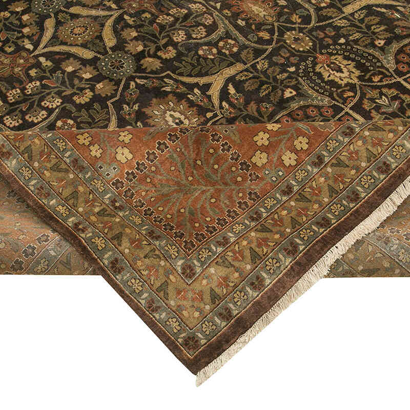 Nueva Alfombra Oushak Tejida a Mano - 377 cm x 482 cm - K0056559