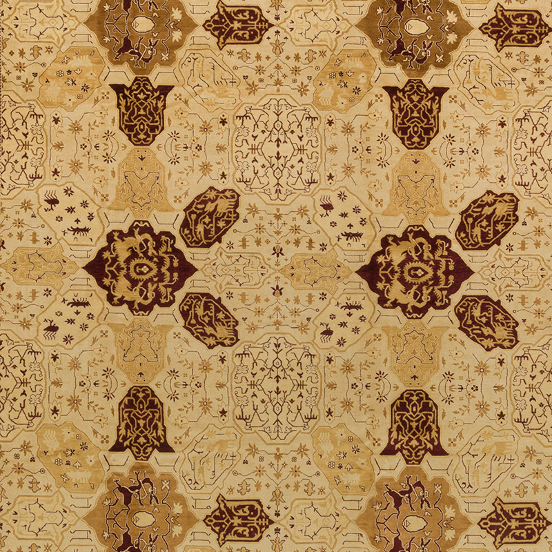 Yeni El Dokuma Uşak Halısı - 366 cm x 460 cm - K0056562