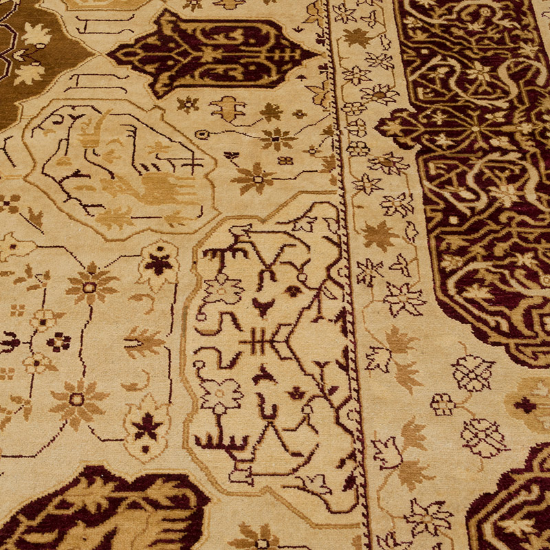 Yeni El Dokuma Uşak Halısı - 366 cm x 460 cm - K0056562