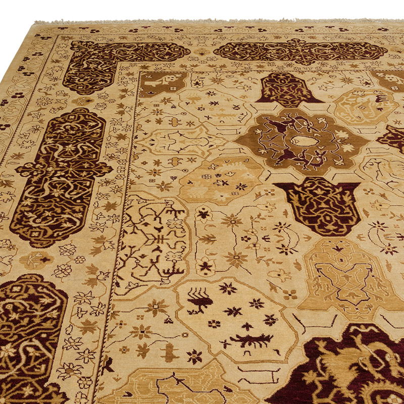 Yeni El Dokuma Uşak Halısı - 366 cm x 460 cm - K0056562
