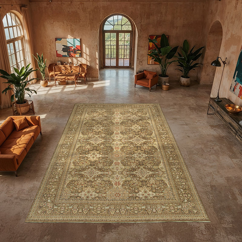 Nueva Alfombra Oushak Tejida a Mano - 340 cm x 540 cm - K0056564
