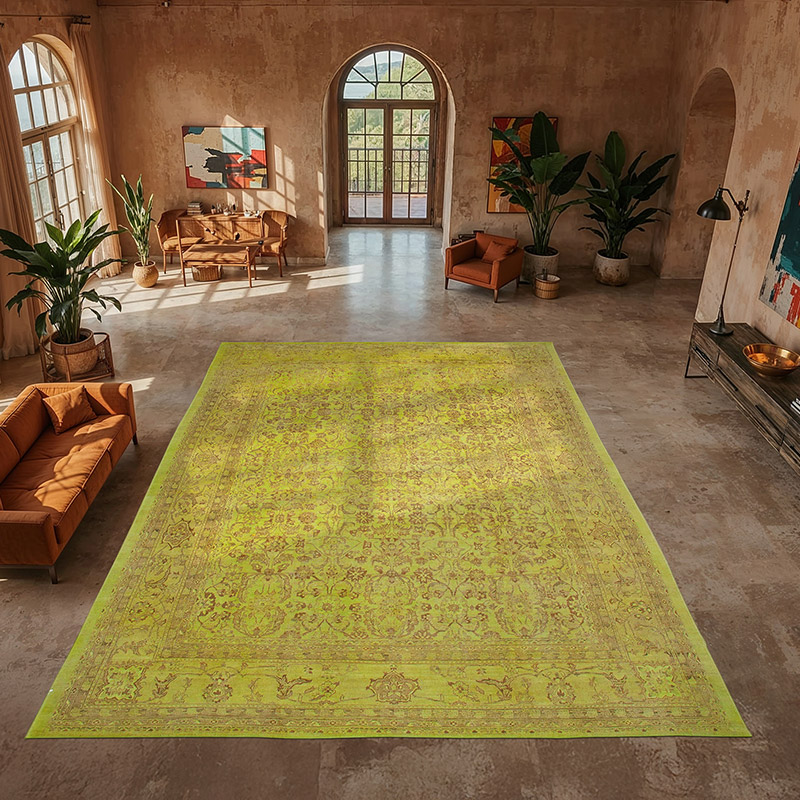 Nueva Alfombra Oushak Tejida a Mano - 415 cm x 564 cm - K0056567