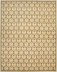 New Hand-Knotted Wool Oushak Rug - 11' 10" x 15' 4" (142" x 184")