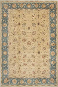 New Hand-Knotted Wool Oushak Rug - 11' 11" x 18'  (143" x 216")