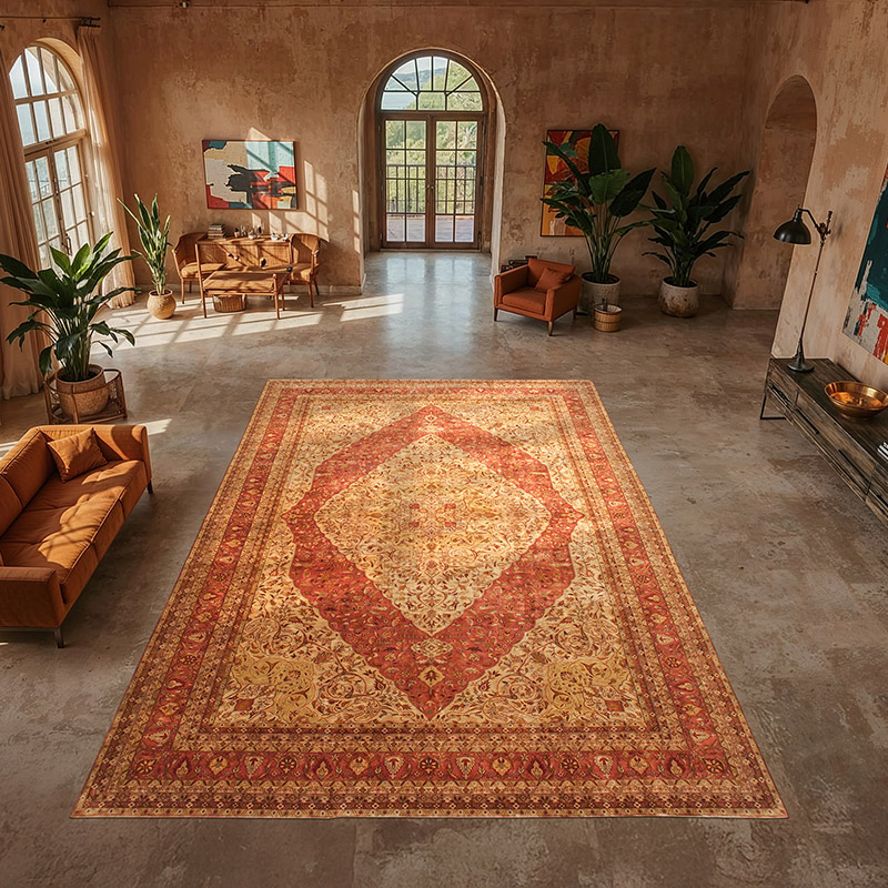 Yeni El Dokuma Uşak Halısı - 350 cm x 530 cm - K0056573