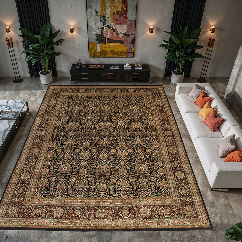 New Hand-Knotted Wool Oushak Rug - 11' 7" x 15' 2" (139" x 182") - K0056577
