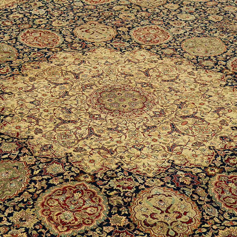 Nueva Alfombra Oushak Tejida a Mano - 367 cm x 470 cm - K0056579