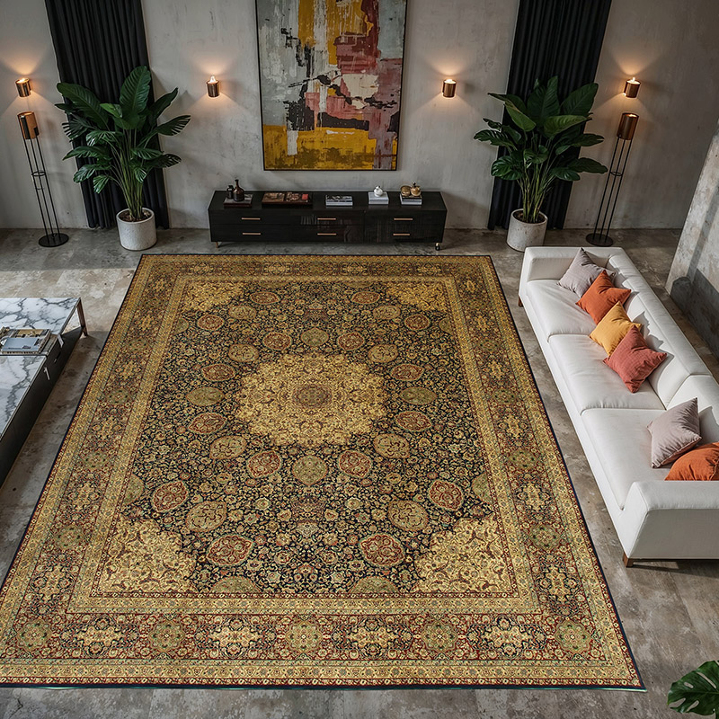 Nueva Alfombra Oushak Tejida a Mano - 367 cm x 470 cm - K0056579