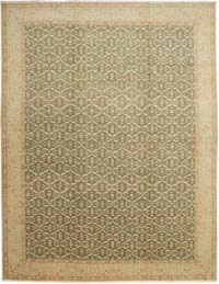 New Hand-Knotted Wool Oushak Rug - 12'  x 15' 2" (144" x 182")