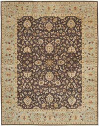 New Hand-Knotted Wool Oushak Rug - 12'  x 15' 3" (144" x 183")