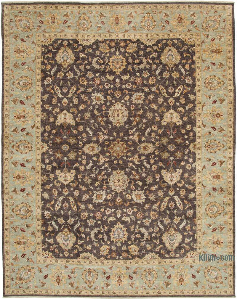New Hand-Knotted Wool Oushak Rug - 12'  x 15' 3" (144" x 183") - K0056582