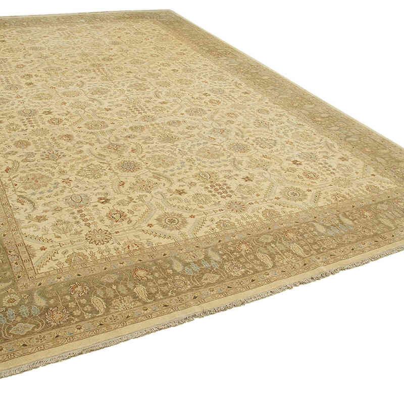 Nueva Alfombra Oushak Tejida a Mano - 367 cm x 548 cm - K0056583
