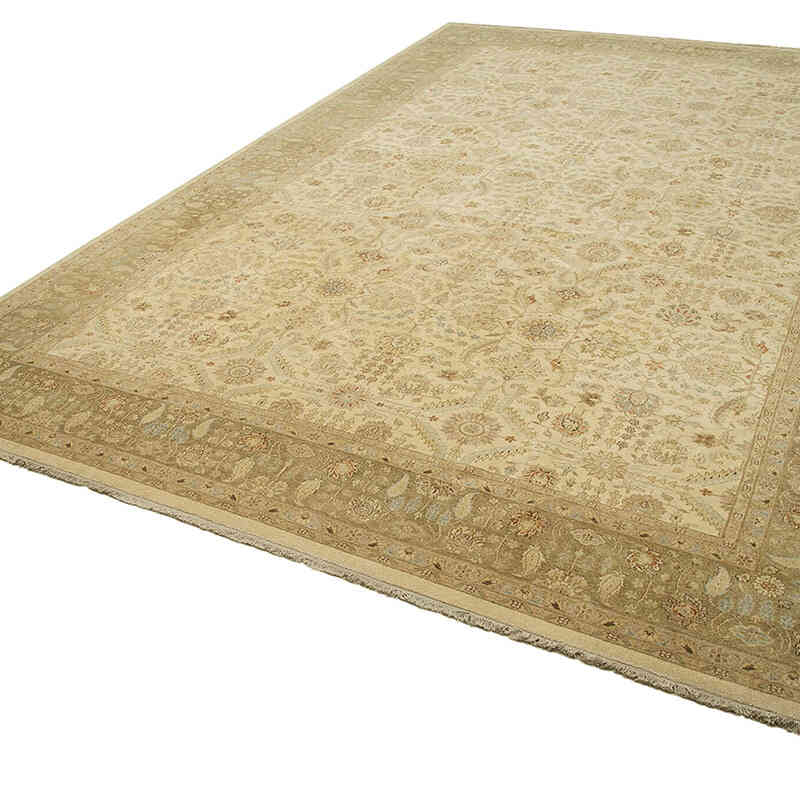 Nueva Alfombra Oushak Tejida a Mano - 367 cm x 548 cm - K0056583