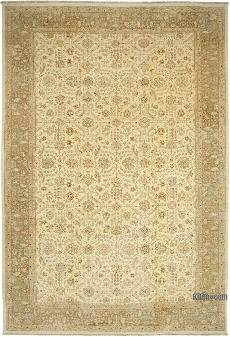 Nueva Alfombra Oushak Tejida a Mano - 367 cm x 548 cm - K0056583