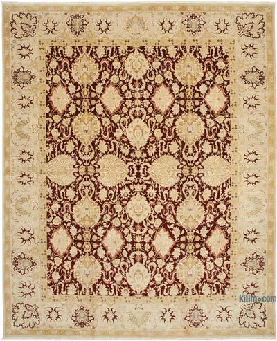 New Hand-Knotted Wool Oushak Rug - 12'  x 14' 8" (144" x 176")