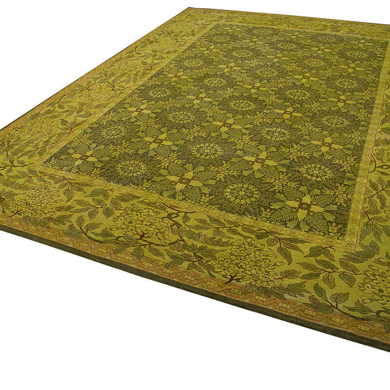 Nueva Alfombra Oushak Tejida a Mano - 365 cm x 513 cm - K0056588