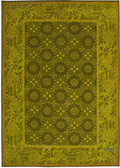 New Hand-Knotted Wool Oushak Rug - 12'  x 16' 10" (144 in. x 202 in.)