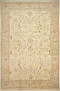 New Hand-Knotted Wool Oushak Rug - 12'  x 18' 4" (144" x 220")