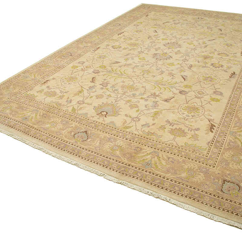 New Hand-Knotted Wool Oushak Rug - 12'  x 18' 4" (144" x 220") - K0056592