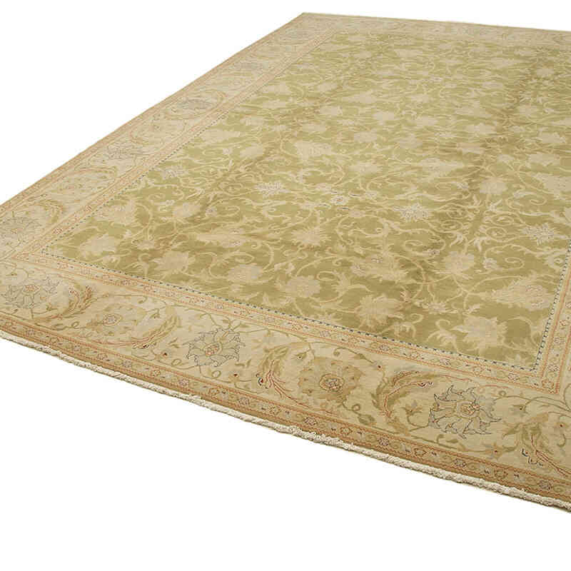 New Hand-Knotted Wool Oushak Rug - 12'  x 17' 5" (144" x 209") - K0056594
