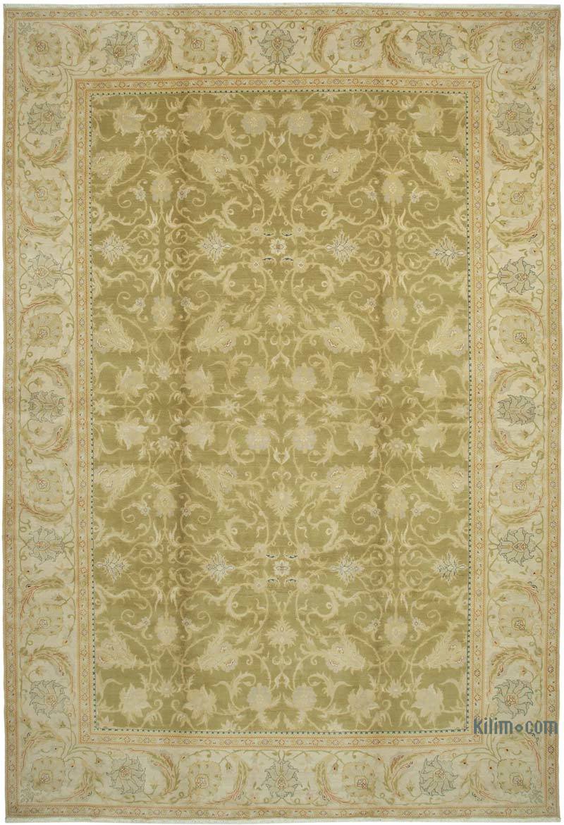 New Hand-Knotted Wool Oushak Rug - 12'  x 17' 5" (144 in. x 209 in.) - K0056594