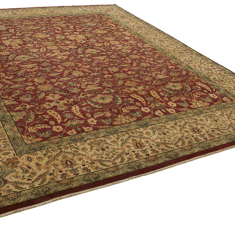 Yeni El Dokuma Uşak Halısı - 355 cm x 455 cm - K0056595