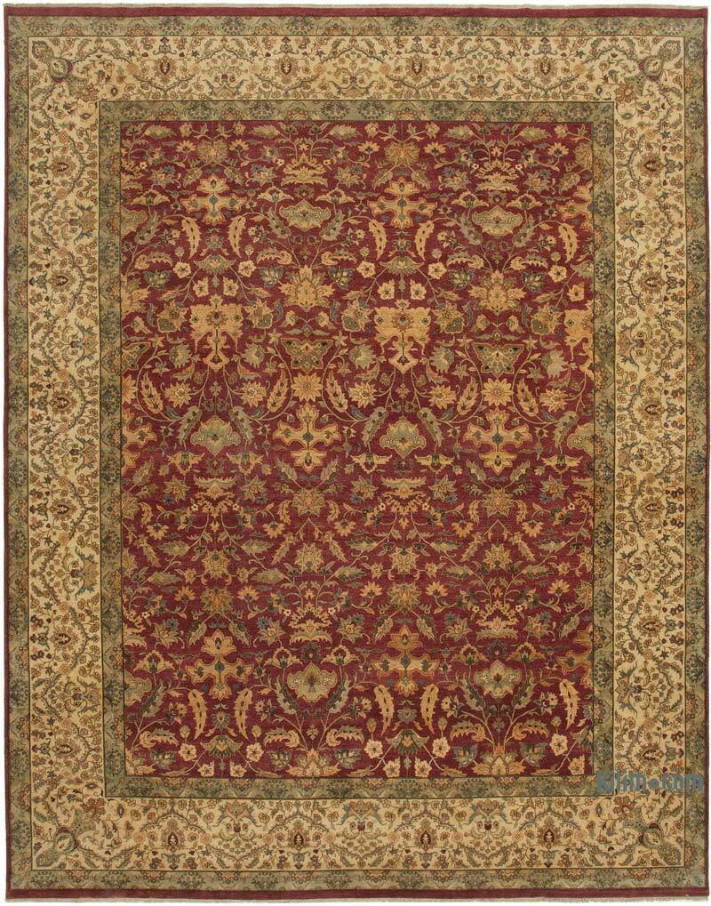 Yeni El Dokuma Uşak Halısı - 355 cm x 455 cm - K0056595