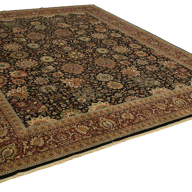 New Hand-Knotted Wool Oushak Rug - 12'  x 14' 7" (144" x 175") - K0056597