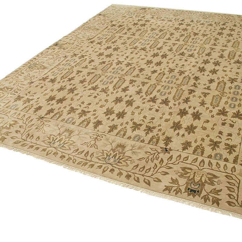 Nueva Alfombra Oushak Tejida a Mano - 359 cm x 440 cm - K0056598