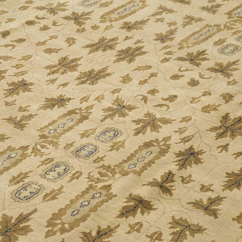 Nueva Alfombra Oushak Tejida a Mano - 359 cm x 440 cm - K0056598