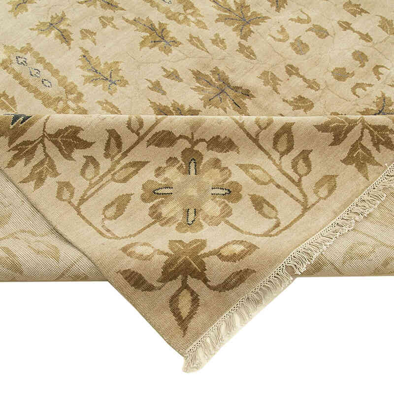 Nueva Alfombra Oushak Tejida a Mano - 359 cm x 440 cm - K0056598