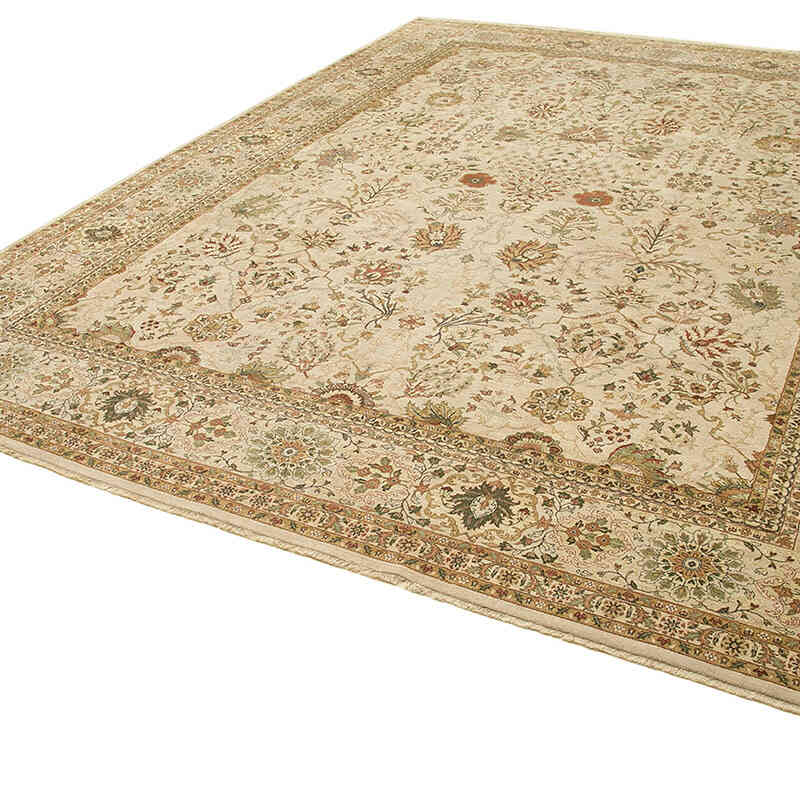 Nueva Alfombra Oushak Tejida a Mano - 396 cm x 521 cm - K0056600