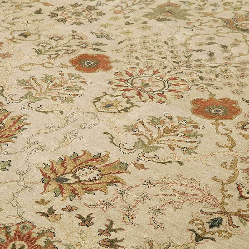 Nueva Alfombra Oushak Tejida a Mano - 396 cm x 521 cm - K0056600