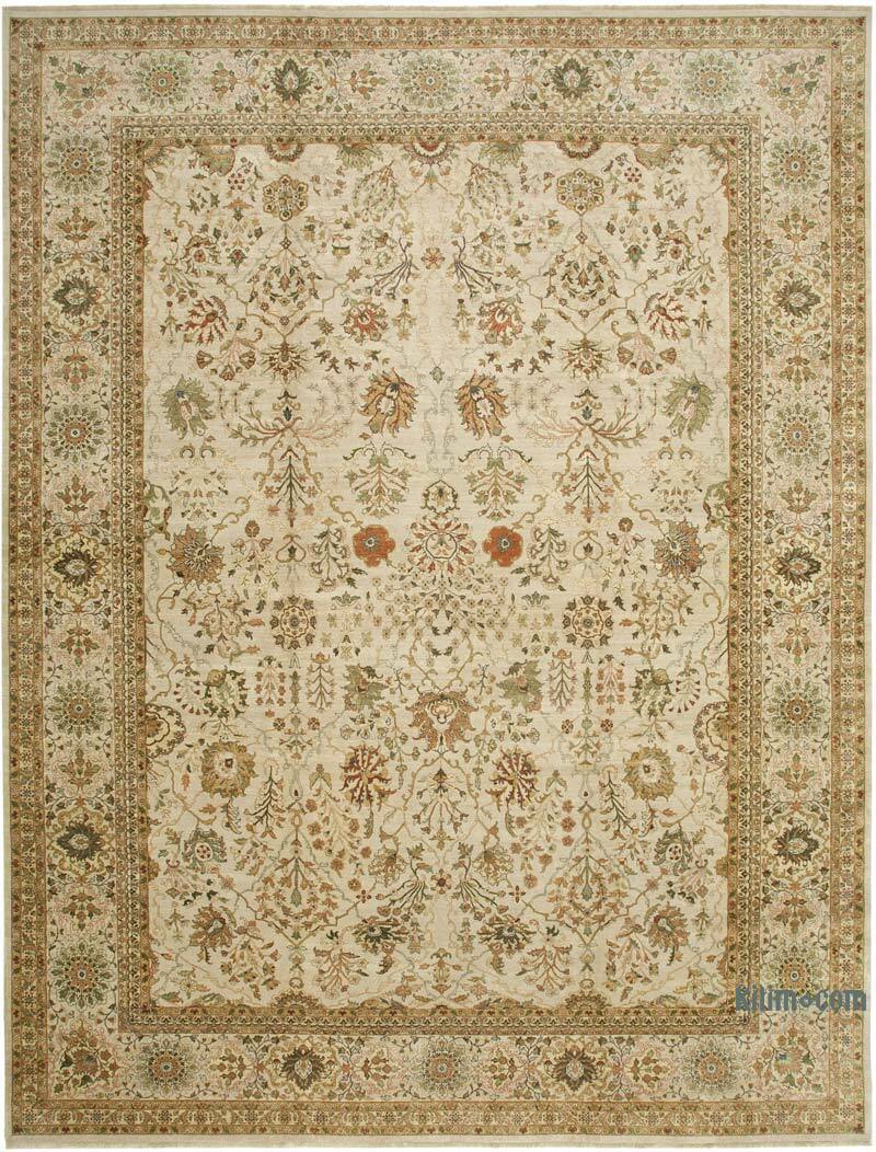 Nueva Alfombra Oushak Tejida a Mano - 396 cm x 521 cm - K0056600