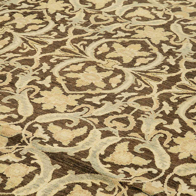 Nueva Alfombra Oushak Tejida a Mano - 405 cm x 554 cm - K0056601