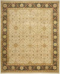 New Hand-Knotted Wool Oushak Rug - 12' 2" x 14' 10" (146" x 178")