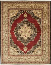 New Hand-Knotted Wool Oushak Rug - 12'  x 15'  (144" x 180")