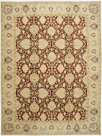 New Hand-Knotted Wool Oushak Rug - 13'  x 17' 7" (156" x 211")