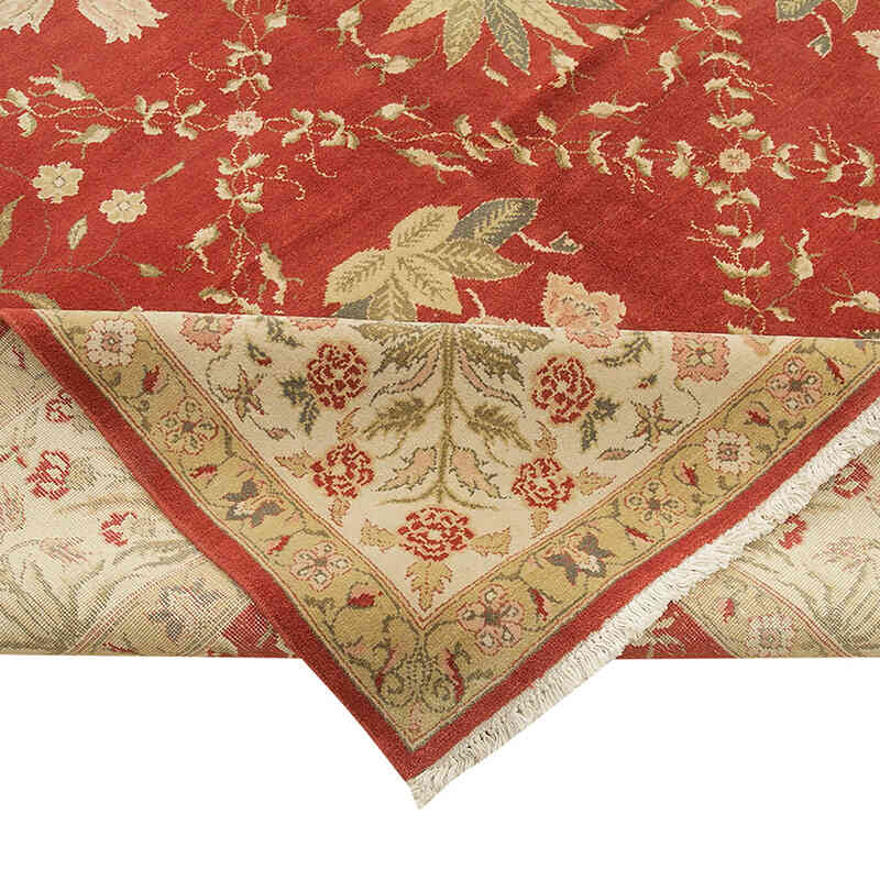 Nueva Alfombra Oushak Tejida a Mano - 364 cm x 437 cm - K0056609